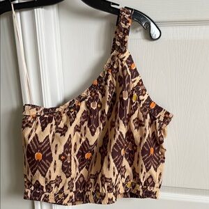 Bailey/44 Multicoloured One Shoulder Crop Tank Top and Maxi Skirt Set - NWT